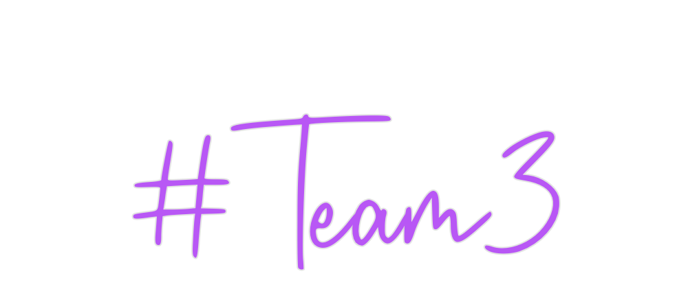 Custom Neon: #Team3 - Neon Filter