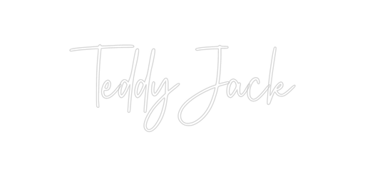 Custom Neon: Teddy Jack - Neon Filter