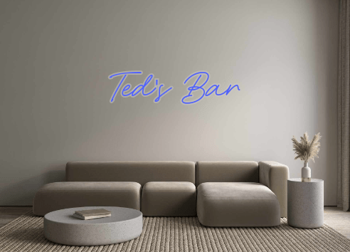 Custom Neon: Ted's Bar - Neon Filter