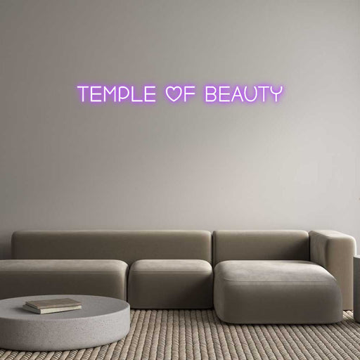 Custom Neon: Temple of Bea... - Neon Filter