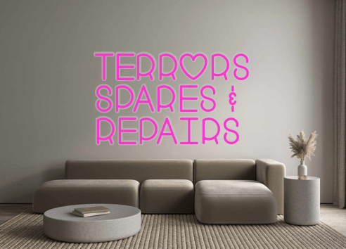 Custom Neon: TERRORS SPARE... - Neon Filter