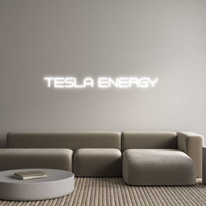 Custom Neon: TESLA ENERGY - Neon Filter