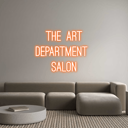 Custom Neon: THE ART DEPA... - Neon Filter