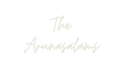 Custom Neon: The Arunasalams - Neon Filter