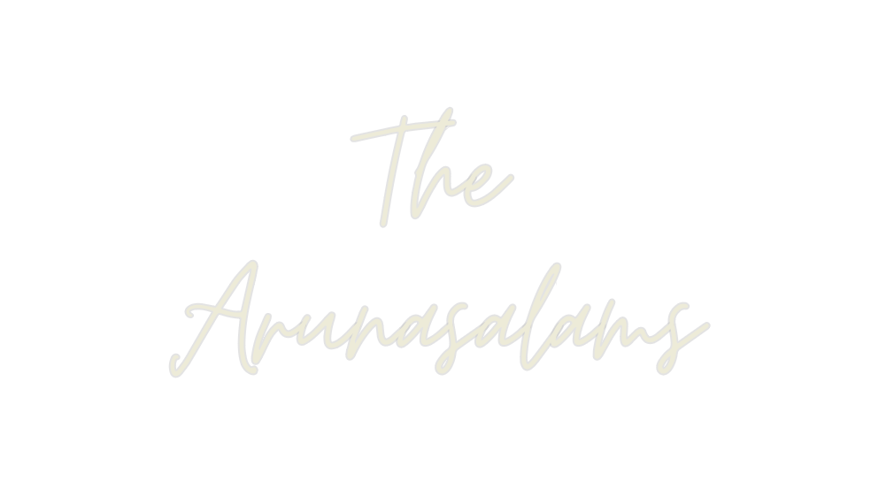 Custom Neon: The Arunasalams - Neon Filter