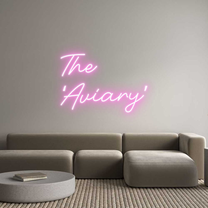 Custom Neon: The ‘Aviary’ - Neon Filter