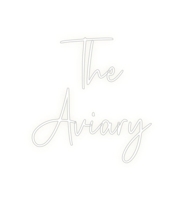 Custom Neon: The Aviary - Neon Filter