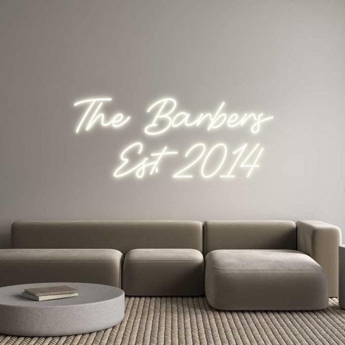 Custom Neon: The Barbers ... - Neon Filter