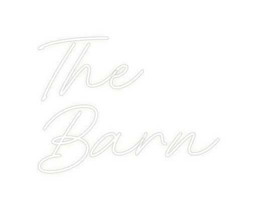 Custom Neon: The Barn - Neon Filter