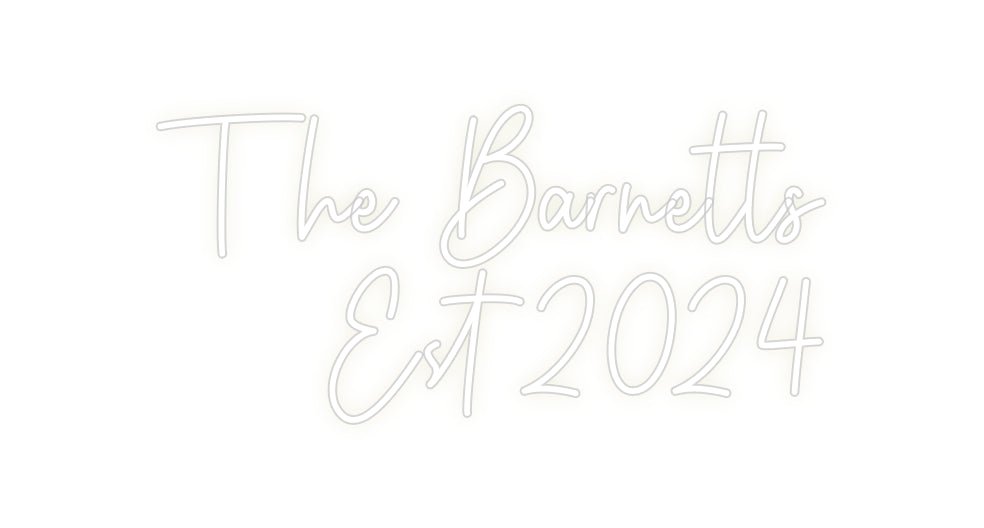 Custom Neon: The Barnetts ... - Neon Filter