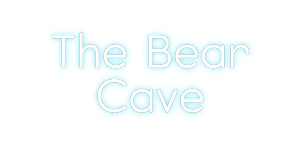 Custom Neon: The Bear Cave - Neon Filter