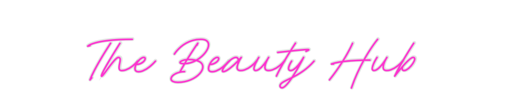 Custom Neon: The Beauty Hub - Neon Filter