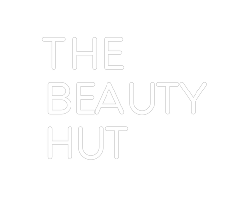 Custom Neon: THE BEAUTY HUT - Neon Filter