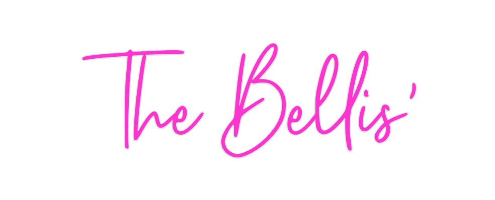 Custom Neon: The Bellis' - Neon Filter