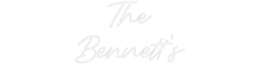 Custom Neon: The Bennett's - Neon Filter