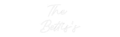 Custom Neon: The Bettis’s - Neon Filter