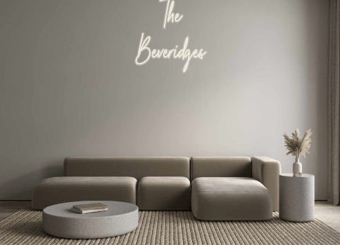 Custom Neon: The Beveridges - Neon Filter