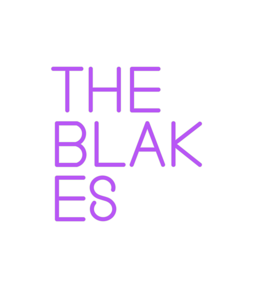 Custom Neon: The Blak es - Neon Filter