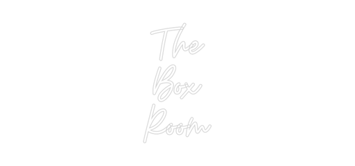 Custom Neon: The Box Room - Neon Filter