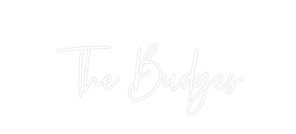 Custom Neon: The Budges - Neon Filter