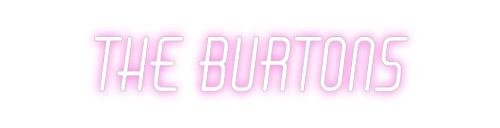 Custom Neon: The Burtons - Neon Filter