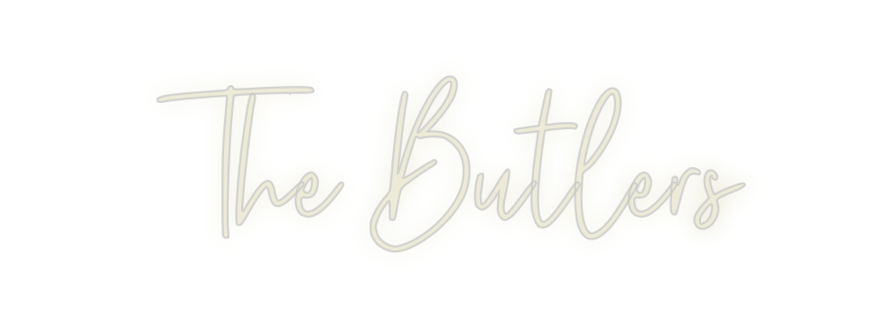 Custom Neon: The Butlers - Neon Filter