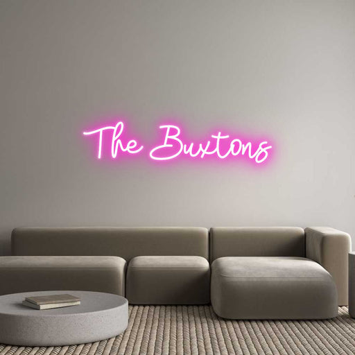 Custom Neon: The Buxtons - Neon Filter