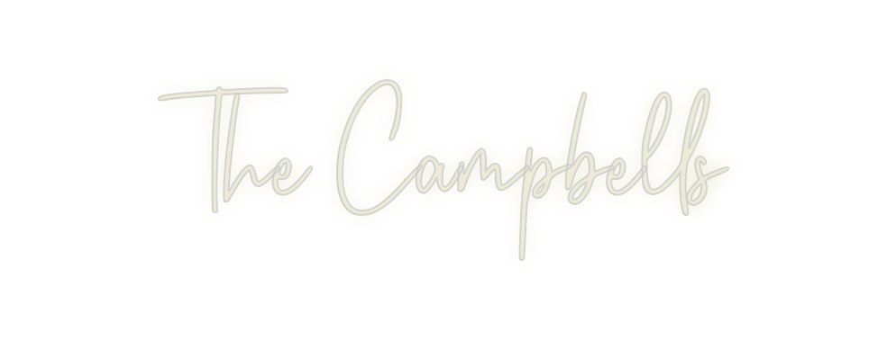 Custom Neon: The Campbells - Neon Filter