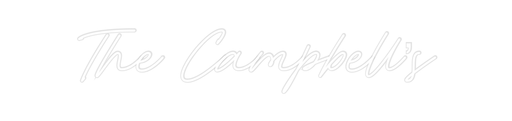 Custom Neon: The Campbell’s - Neon Filter