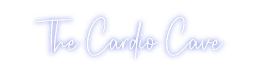 Custom Neon: The Cardio Cave - Neon Filter