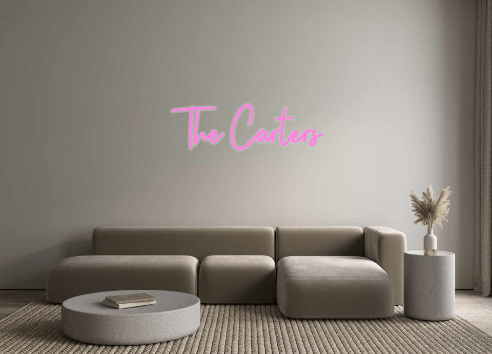 Custom Neon: The Carters - Neon Filter