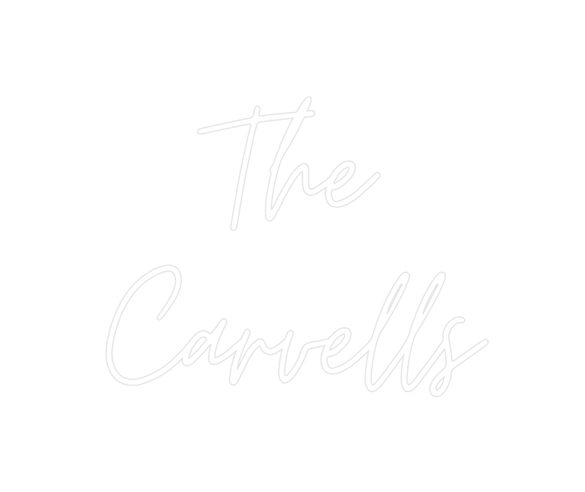 Custom Neon: The Carvells - Neon Filter