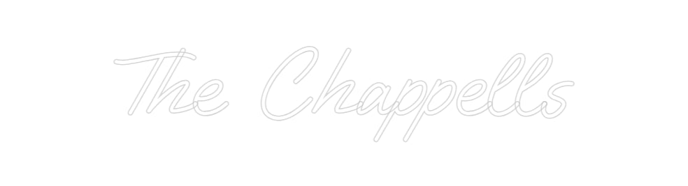 Custom Neon: The Chappells - Neon Filter