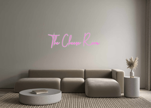 Custom Neon: The Cheese Room - Neon Filter