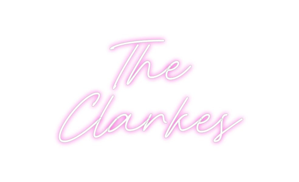 Custom Neon: The Clarkes - Neon Filter