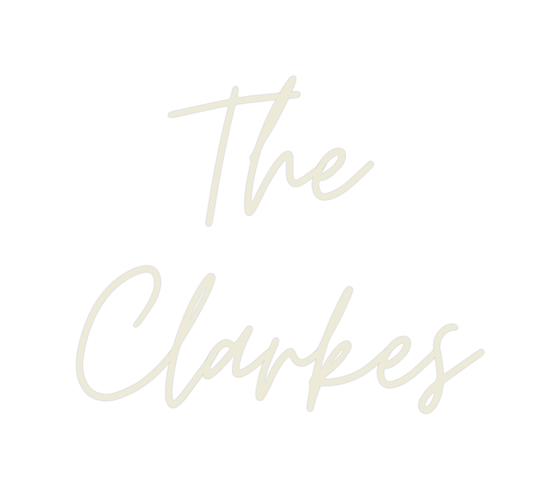 Custom Neon: The Clarkes - Neon Filter