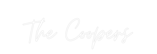 Custom Neon: The Coopers - Neon Filter