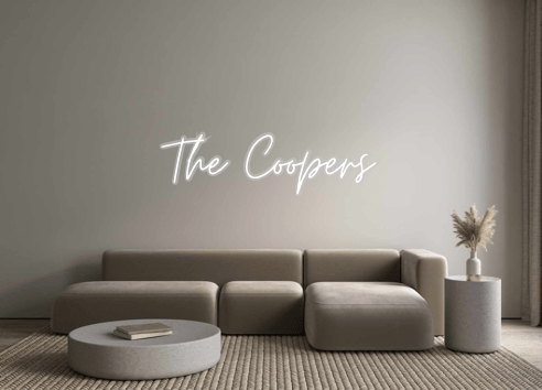 Custom Neon: The Coopers - Neon Filter