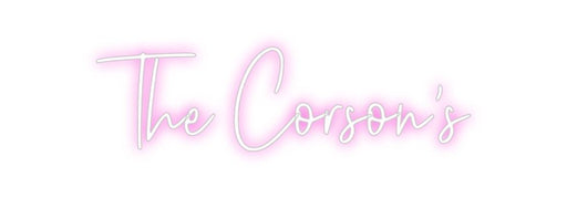 Custom Neon: The Corson's - Neon Filter