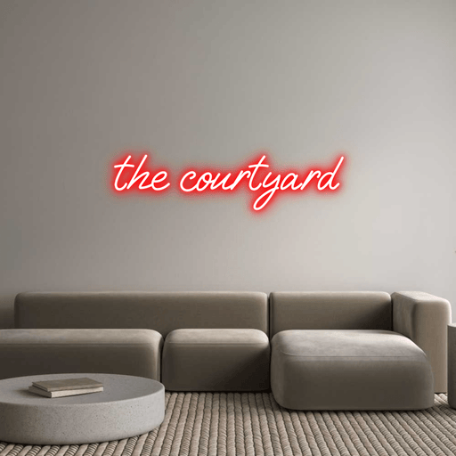 Custom Neon: the courtyard - Neon Filter