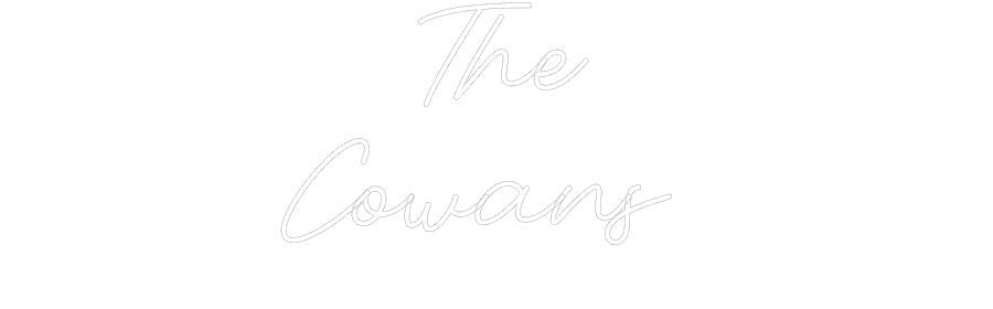 Custom Neon: The Cowans - Neon Filter