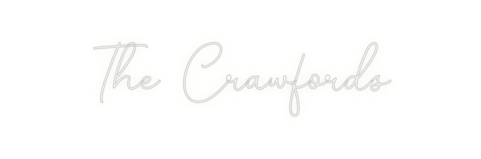 Custom Neon: The Crawfords - Neon Filter