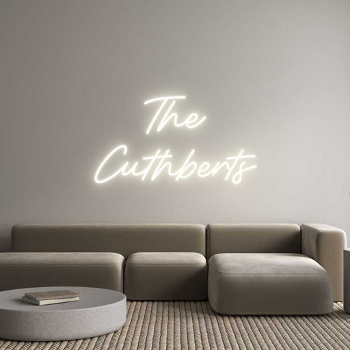 Custom Neon: The Cuthberts - Neon Filter