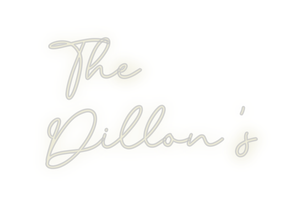 Custom Neon: The Dillon’s - Neon Filter