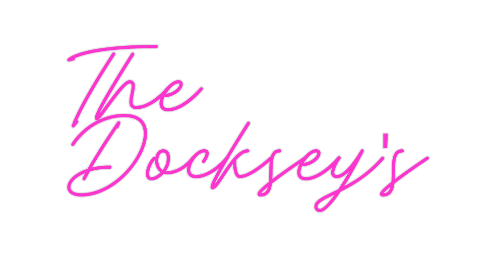 Custom Neon: The Docksey's - Neon Filter