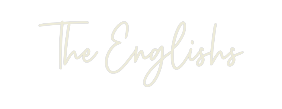 Custom Neon: The Englishs - Neon Filter