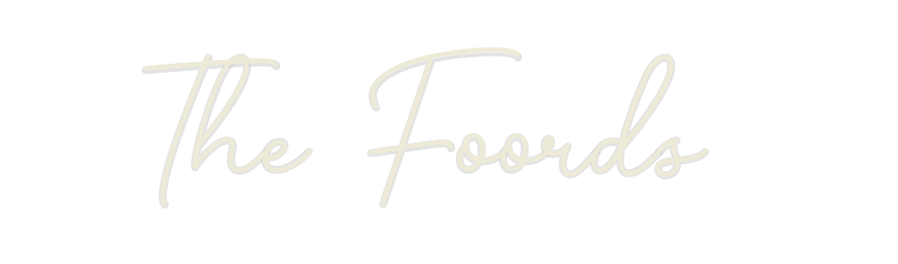 Custom Neon: The Foords - Neon Filter