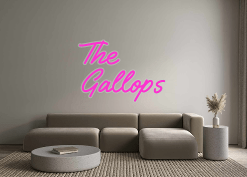 Custom Neon: The Gallops - Neon Filter