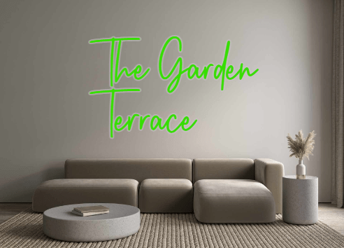 Custom Neon: The Garden Te... - Neon Filter