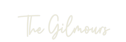 Custom Neon: The Gilmours - Neon Filter